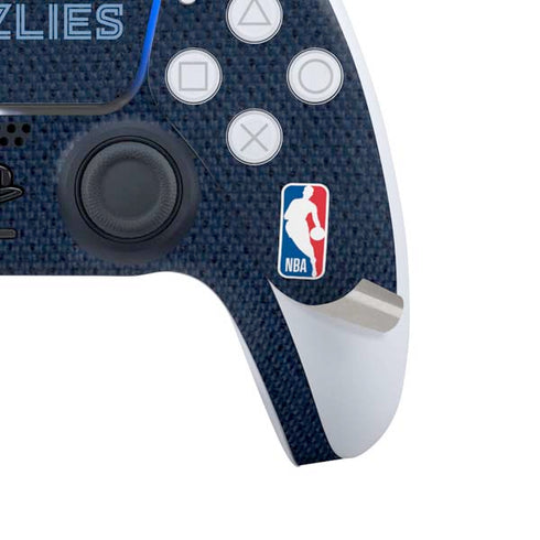 NBA Memphis Grizzlies Jersey PS5 Controller Skin